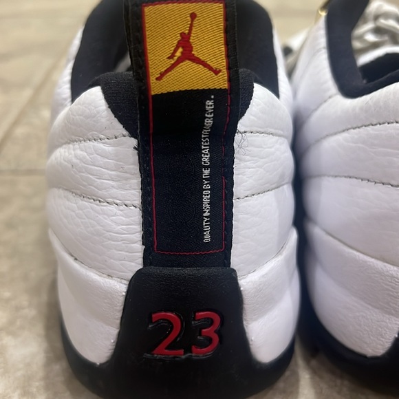 Air Jordan 12 Retro Low Taxi 2011 Shoes sz 9.5 - Picture 5 of 15